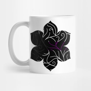 Black Velvet, Demisexual Flag Vines Mug